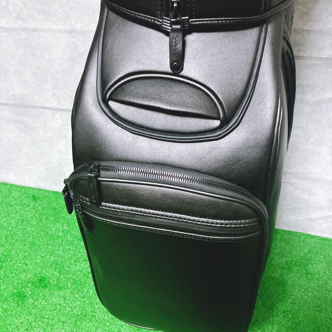 【極美品】VESSEL PRIME Staff キャディバッグ ブラック 10型