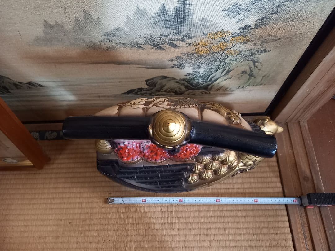 【かこ】宝船　七福神 寶船 縁起物 商売繁盛 置物　開運