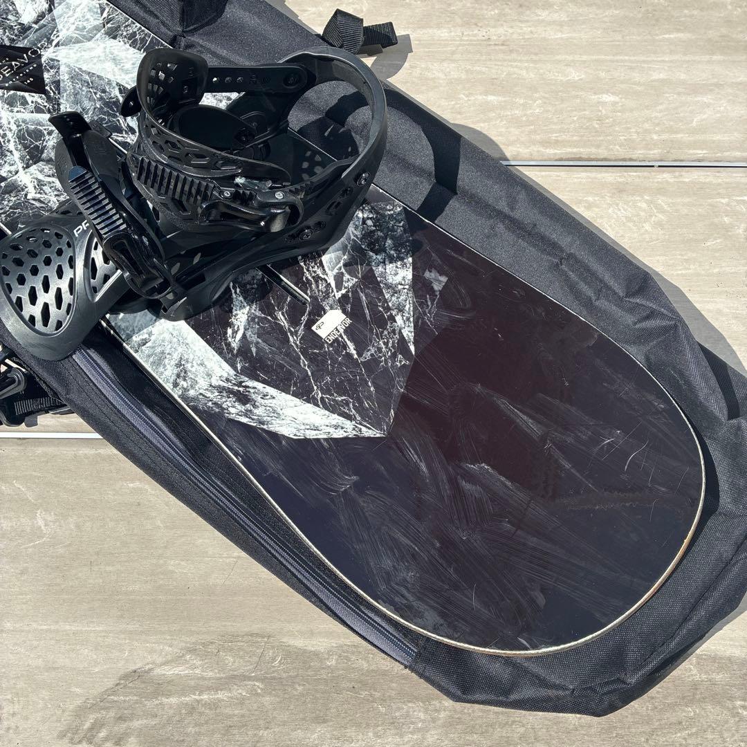 【美品】ENDEAVOR×FLUX スノーボード 3点セット 145cm