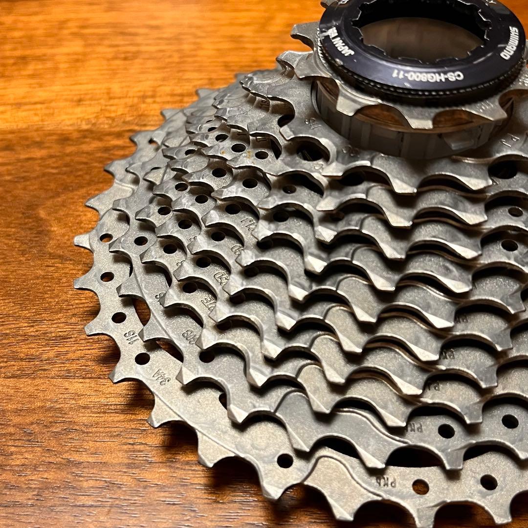 Shimano CS-HG800-11 11-34T 11速用スプロケット
