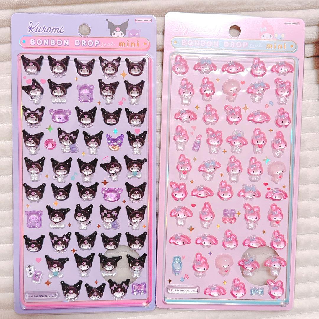 ボンボンドロップシール ミニ mini サンリオ 正規品 4点セット