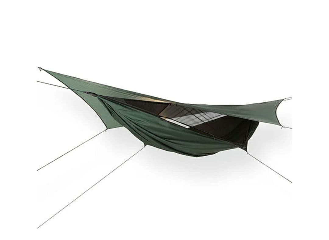 中古 ヘネシーハンモック Expedition A-Sym スネークスキン付き