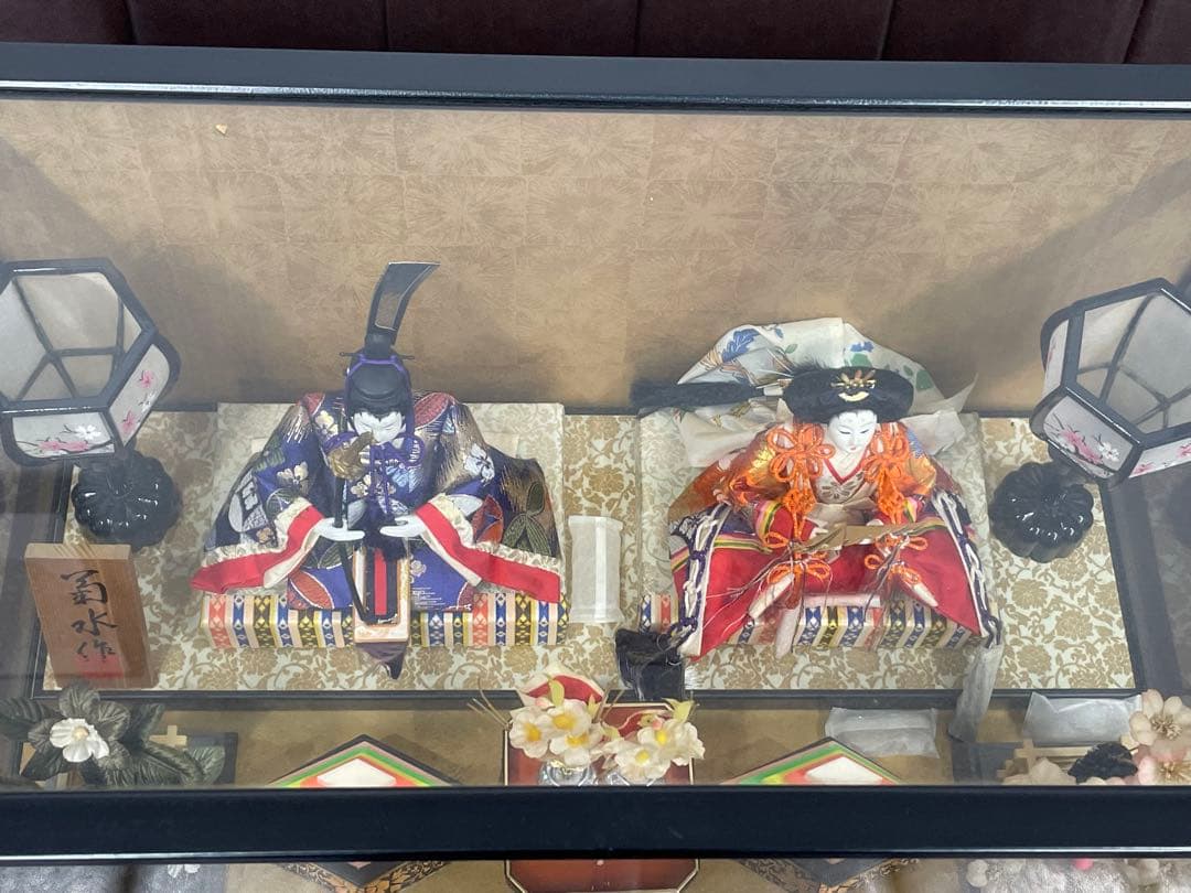 おひなさま　親王飾り　雛人形　極上品　菊水作