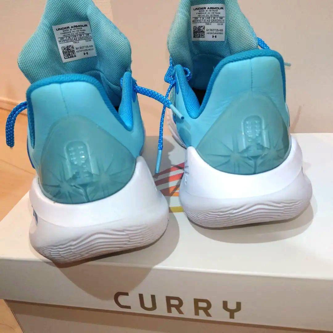 【希少】Curry11 カリー 11 マウスガード 水色 26.5cm