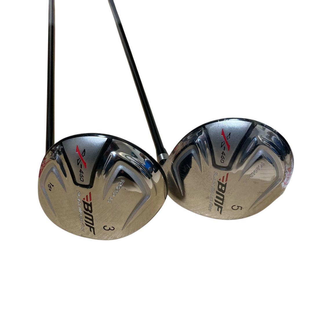 【新品】フェアウェイウッド2本セット BMF V-460 3番5番 フレックスS