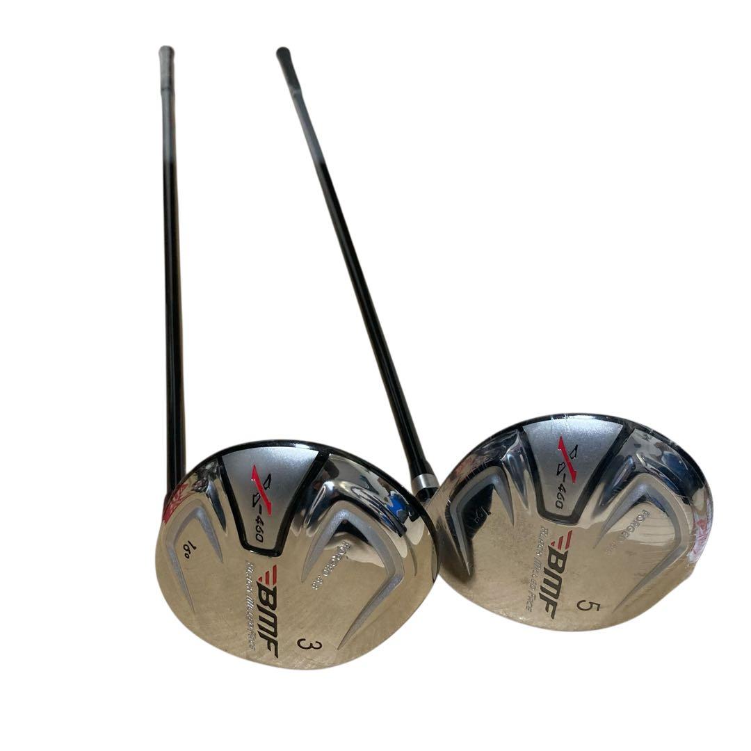 【新品】フェアウェイウッド2本セット BMF V-460 3番5番 フレックスS