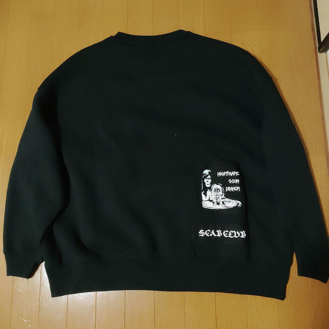 SCAB CLUB スウェット XL 黒