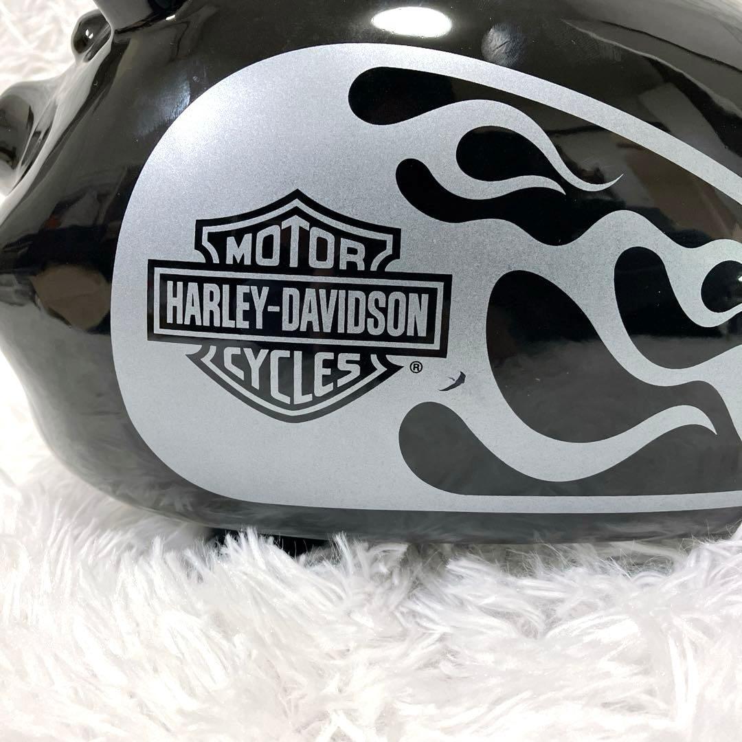 Harley-Davidson　ハーレーダビッドソン　豚貯金箱　ファイヤーロゴ