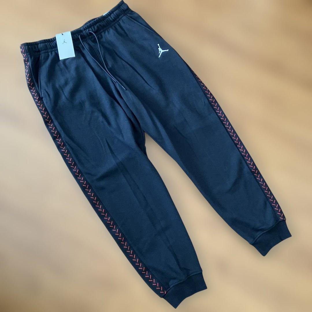 週末値下↓Jordan ブラック フーディーとパンツセット　Ｌ
