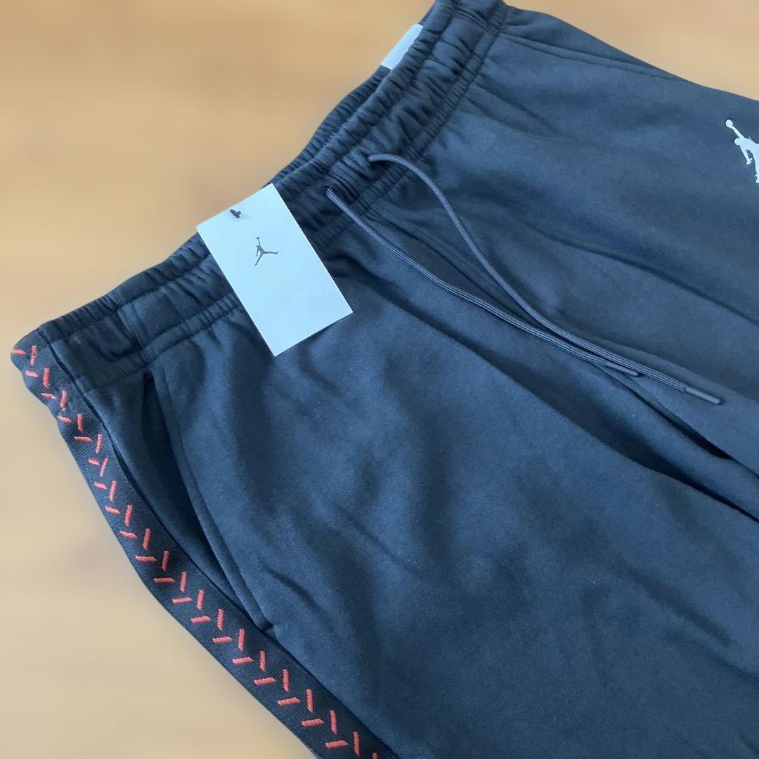 週末値下↓Jordan ブラック フーディーとパンツセット　Ｌ