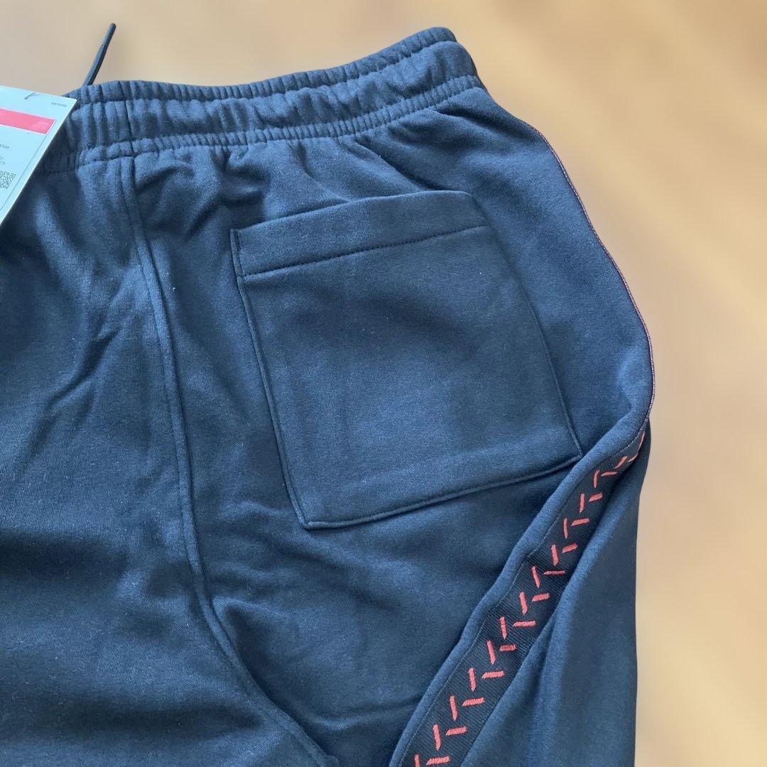 週末値下↓Jordan ブラック フーディーとパンツセット　Ｌ