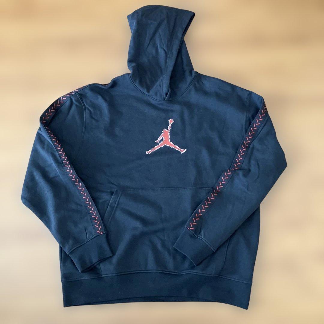週末値下↓Jordan ブラック フーディーとパンツセット　Ｌ