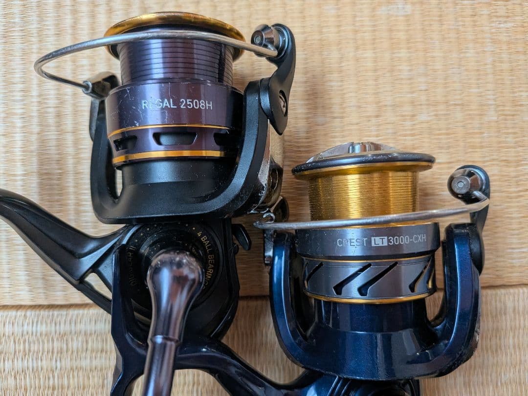 Daiwa リール REGAL2508H / CREST LT 3000 CXH
