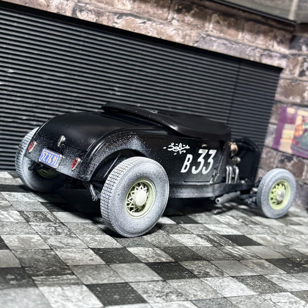 ワンオフカスタム 1/18 HIGHWAY61 フォード モデルA ロードスター