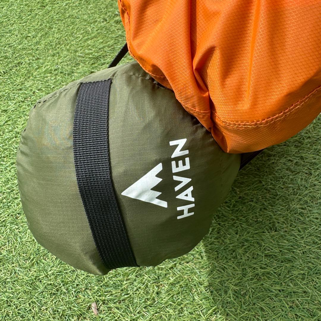 極美品　HAVEN TENT フォレスト フラットハンモック レギュラー