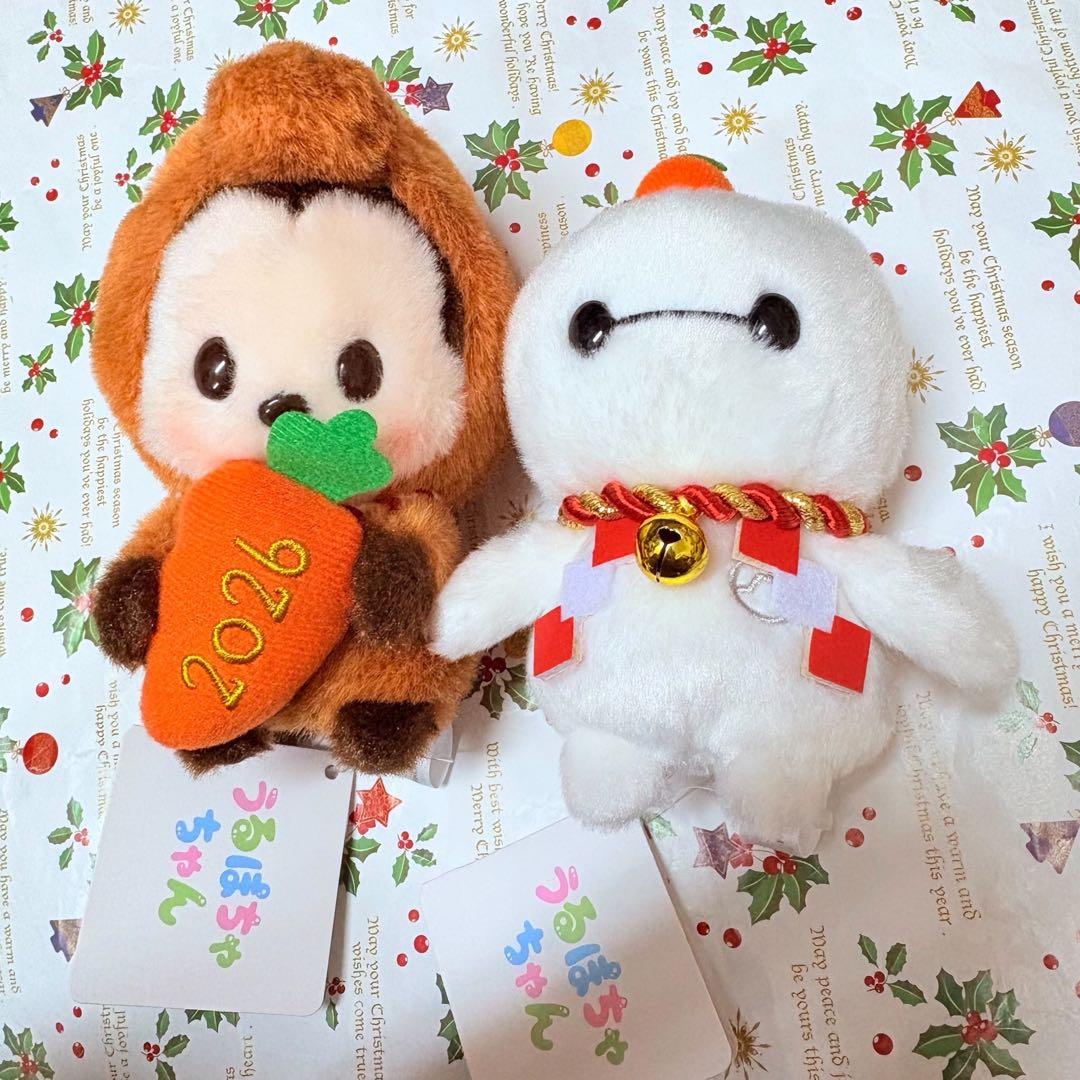 うるぽちゃちゃん　ミッキー&ベイマックス　ぬいぐるみ　2026