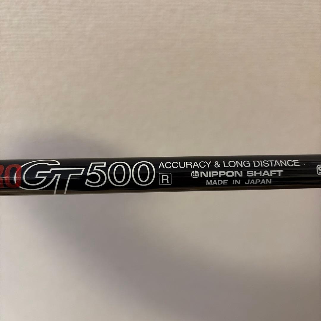 N.S.PRO GT500 シャフト R ドライバー用テーラーメードスリーブ付