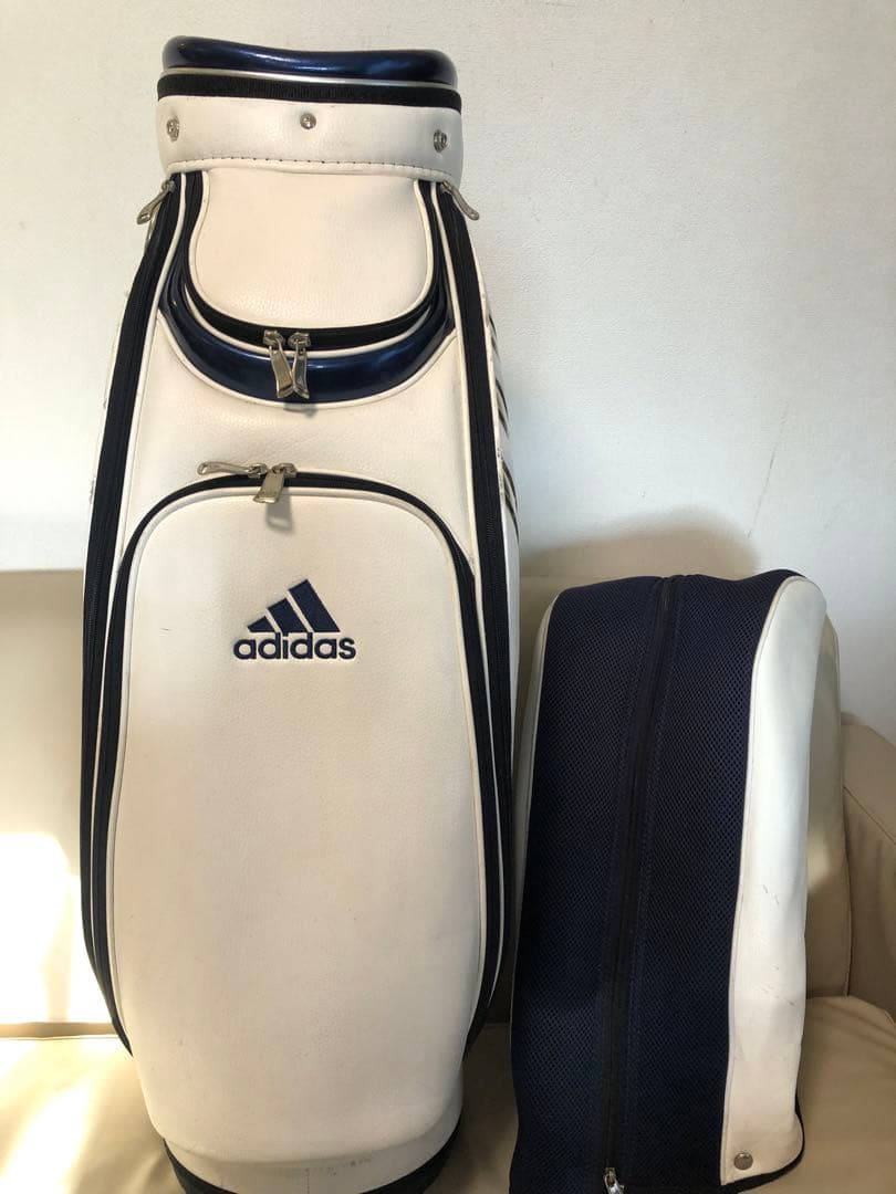 【送料込み】廃盤上位モデル　adidas アディダス キャディバッグ5分割