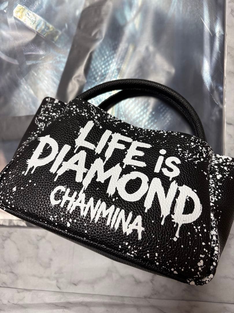ちゃんみな AREA OF DIAMOND4 新品ミニバック ショッピングバッグ