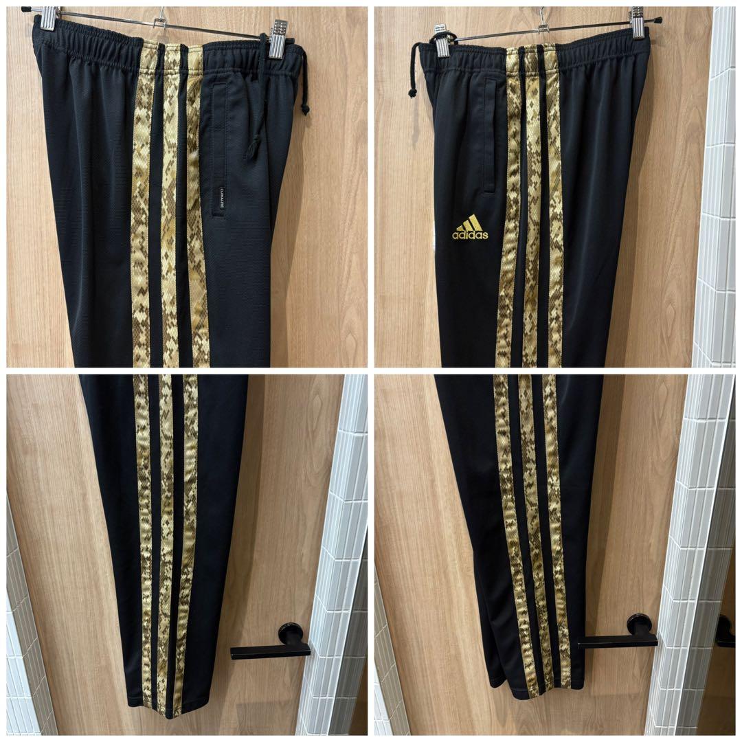 adidas アディダス パイソンラインゴールド ジャージ上下セット 古着屋購入
