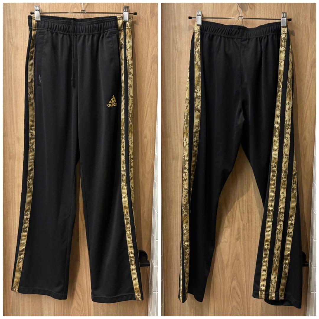 adidas アディダス パイソンラインゴールド ジャージ上下セット 古着屋購入