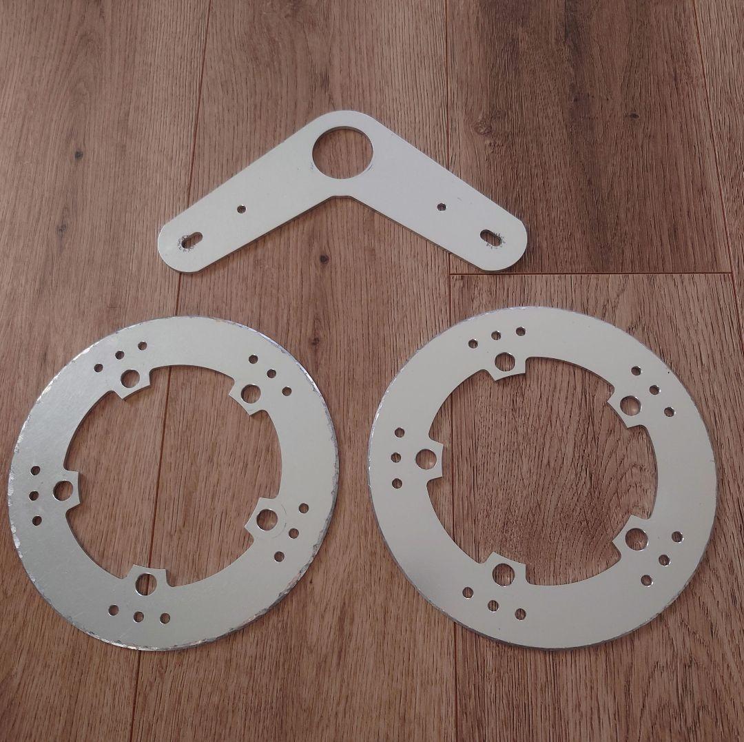 シマノ XTR FC-M951 クランクセット MRP 付き オールドDH