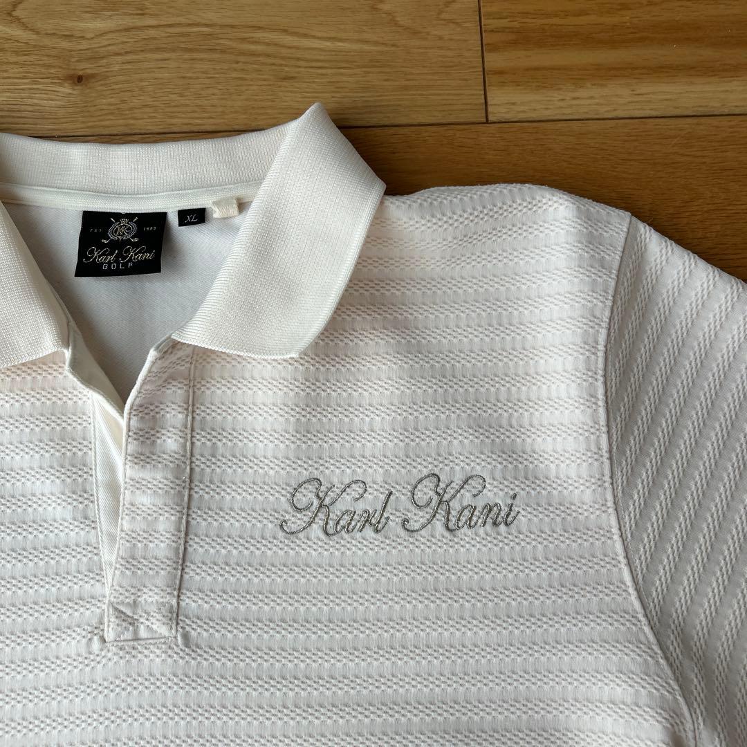 KARL KANI GOLF カールカナイ ゴルフ ポロシャツ 半袖 メンズXL