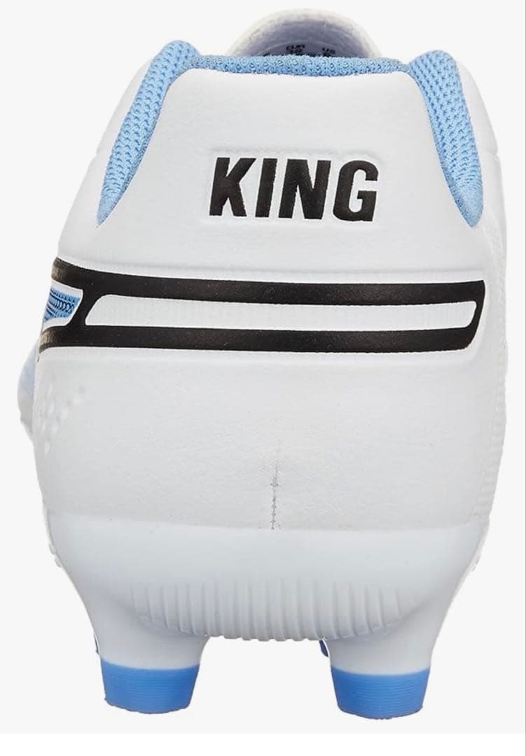 Puma KING サッカーシューズ ホワイト/ブルー　お値下げ
