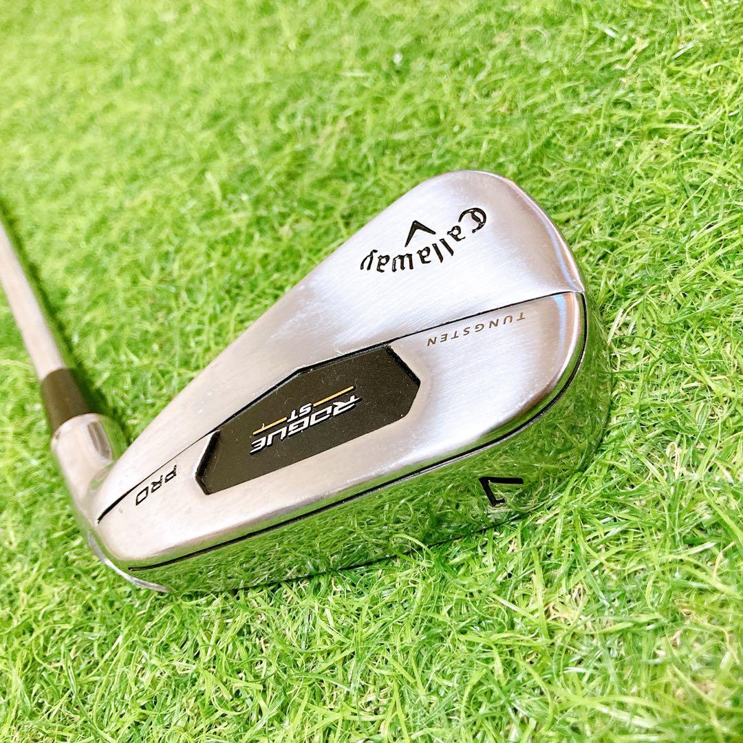 6 キャロウェイ　ローグ　ST PRO ゴルフクラブ　単体アイアン　右利き　7番