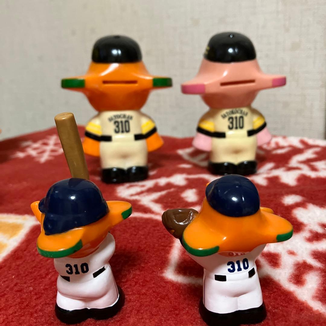 佐藤製薬　サトちゃん＆サトコちゃん野球フィギュアセット