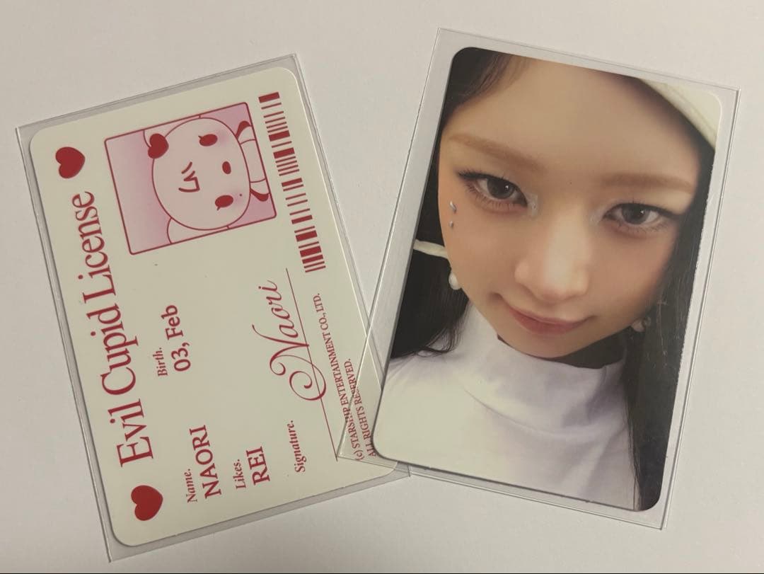 IVE SECRET Evil Cupid レイ ぬいぐるみ トレカ セット
