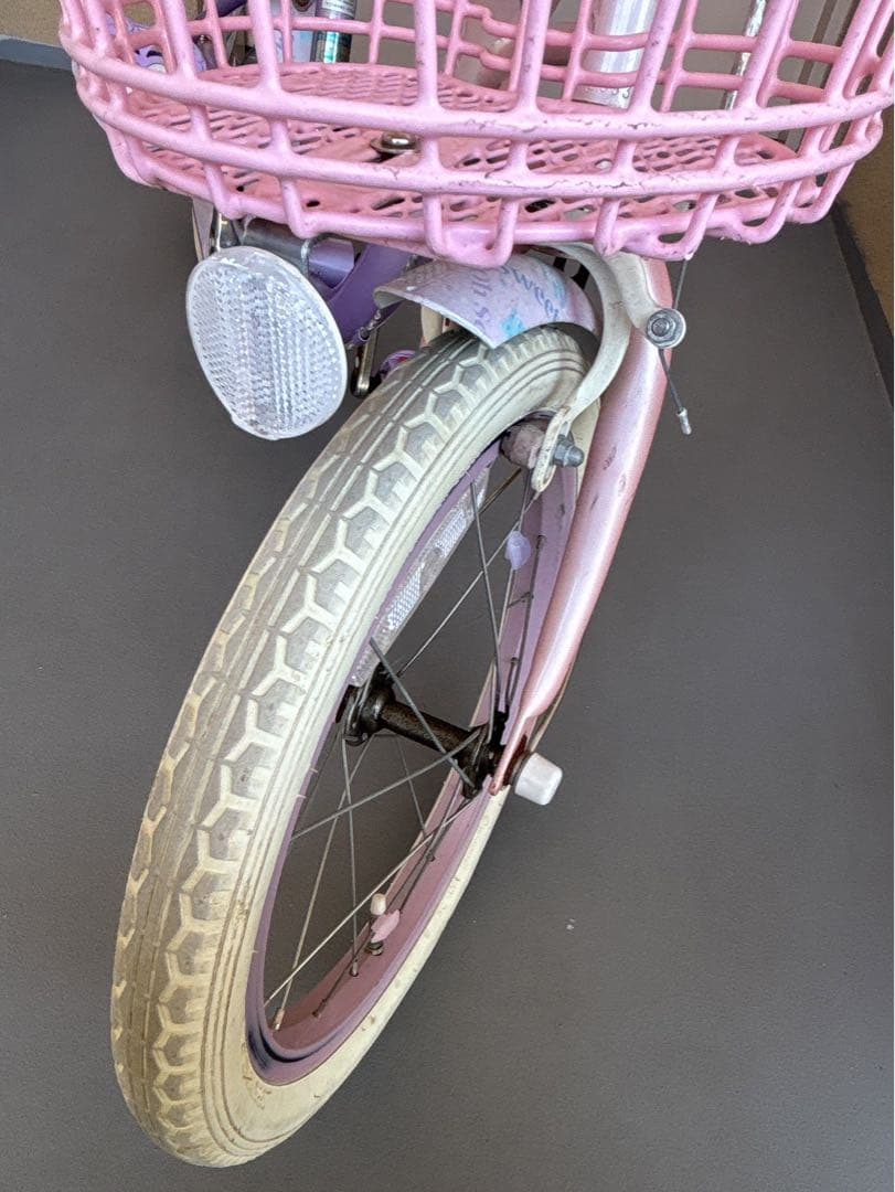 メゾピアノ こども自転車 16インチ 補助輪付き(あさひサイクル)