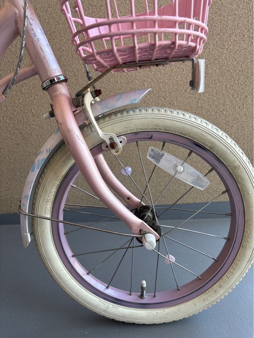 メゾピアノ こども自転車 16インチ 補助輪付き(あさひサイクル)