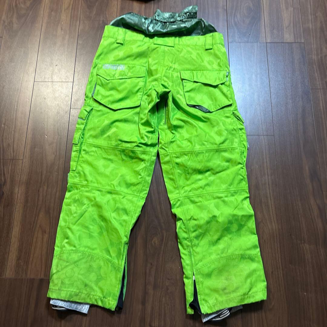 VOLCOM スノーボードウェア ブラック/グリーン
