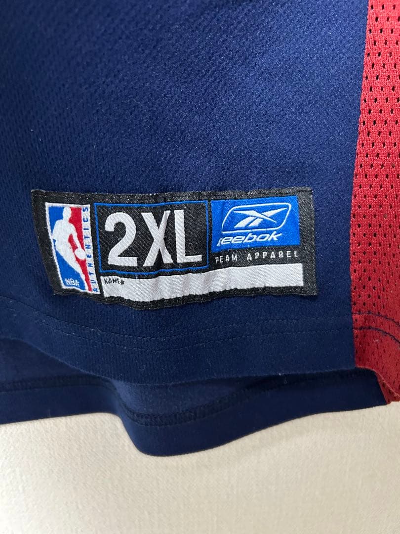 選手支給品 reebok NBA ナゲッツ シューティングシャツ 選手着用品