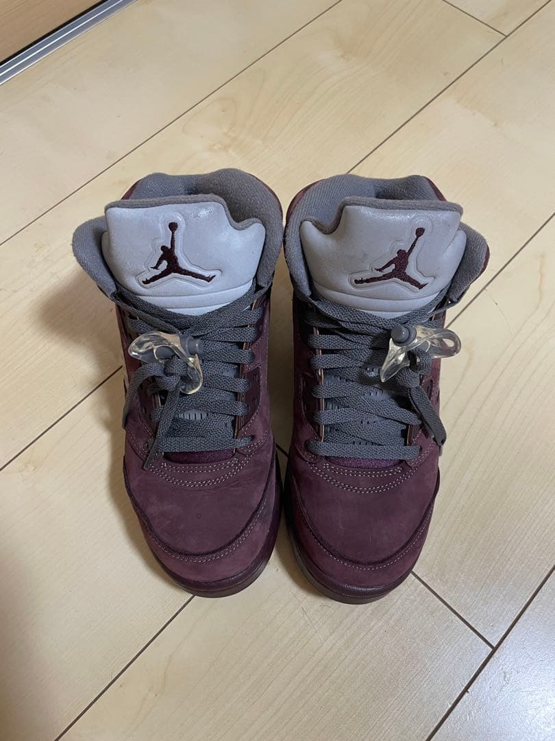 NIKE ナイキ スニーカー エアジョーダン5 レトロ SE バーガンディ