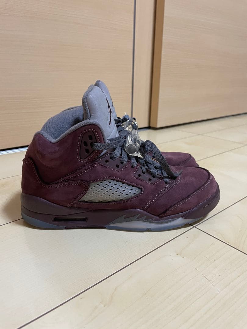 NIKE ナイキ スニーカー エアジョーダン5 レトロ SE バーガンディ