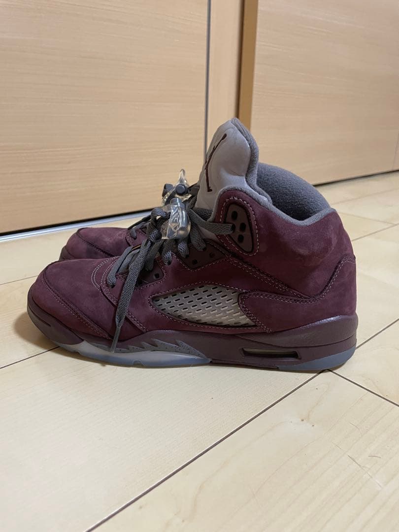 NIKE ナイキ スニーカー エアジョーダン5 レトロ SE バーガンディ
