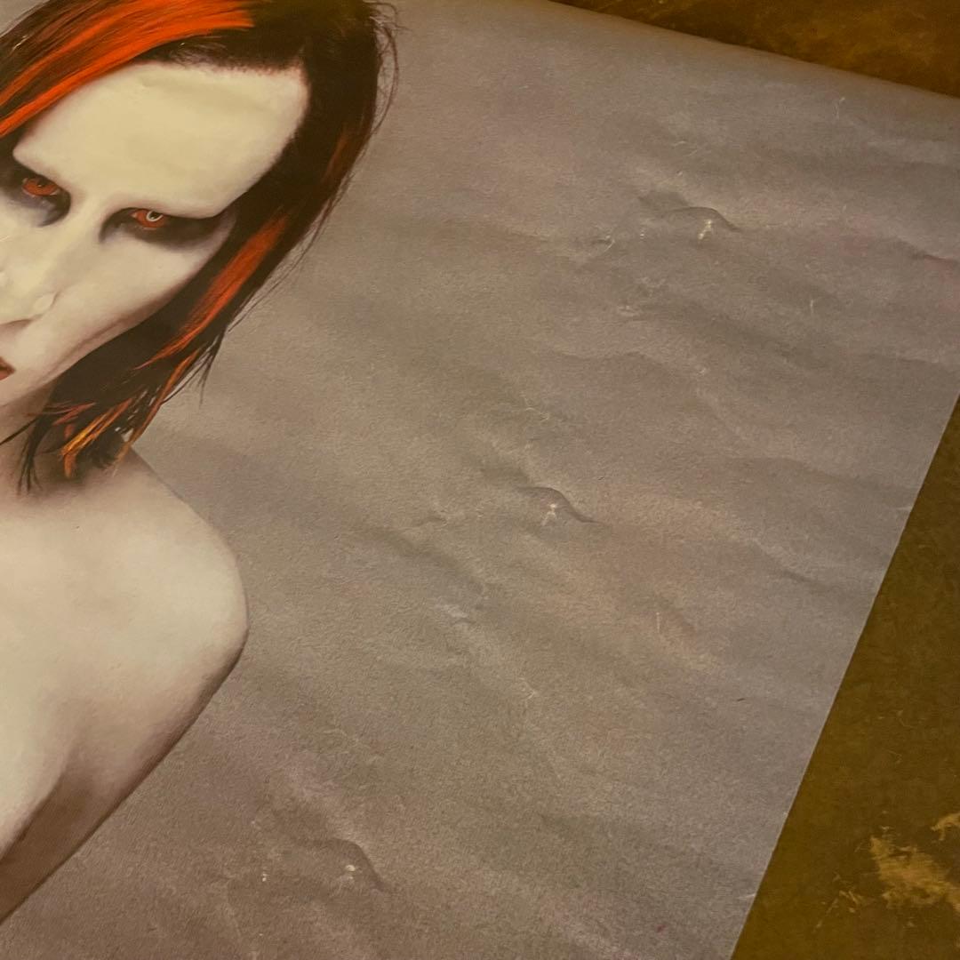 90s デッドストックmarilyn manson 大判ポスター