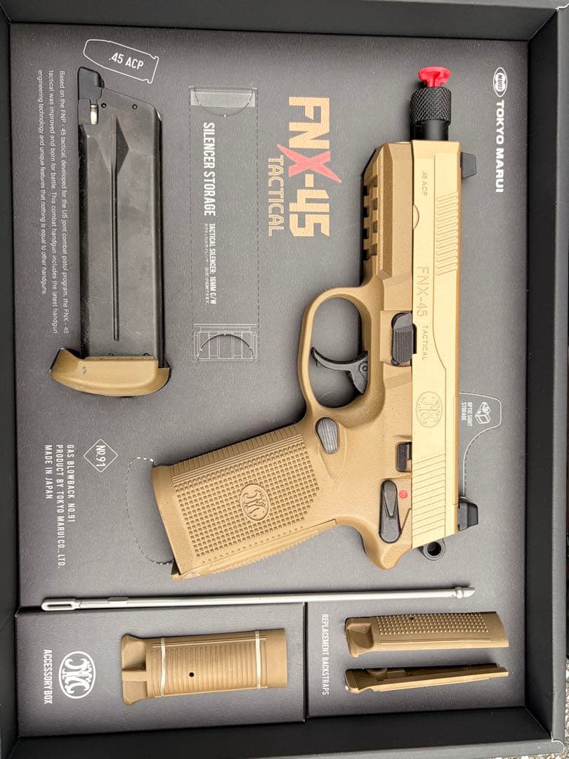 FNX-45 TACTICAL ガスガン