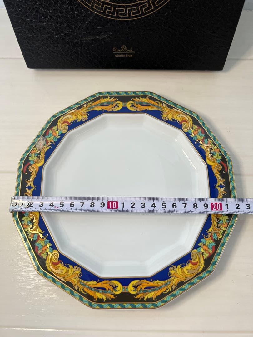 781 ヴェルサーチ ローゼンタールVERSACE 1枚　22cm
