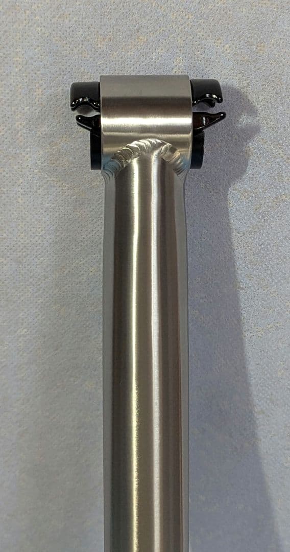 チタン製シートポスト(31.6mm) ストレートモデル
