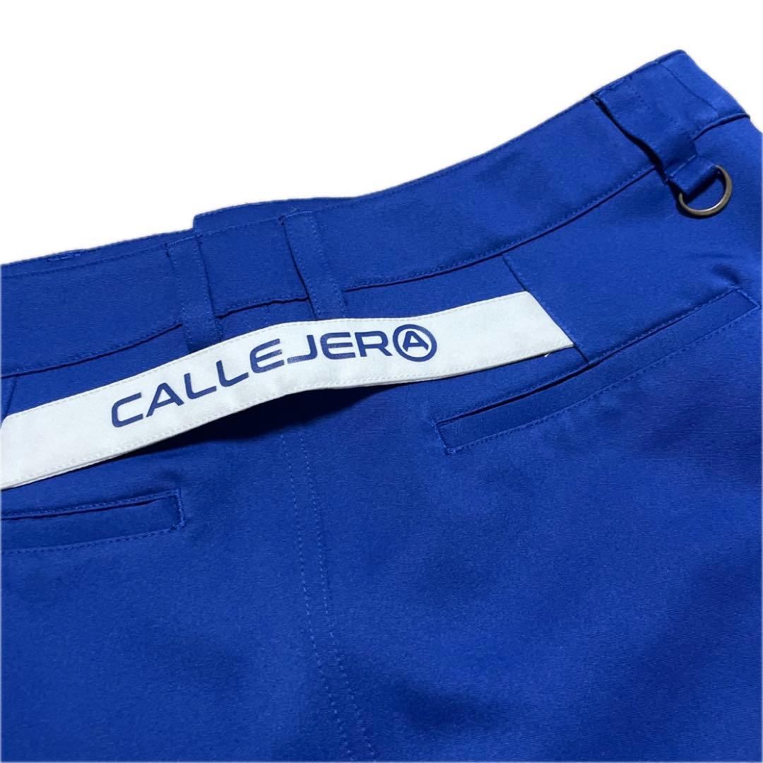 CALLEJER カジェヘラ ゴルフスカート ブルー レディース