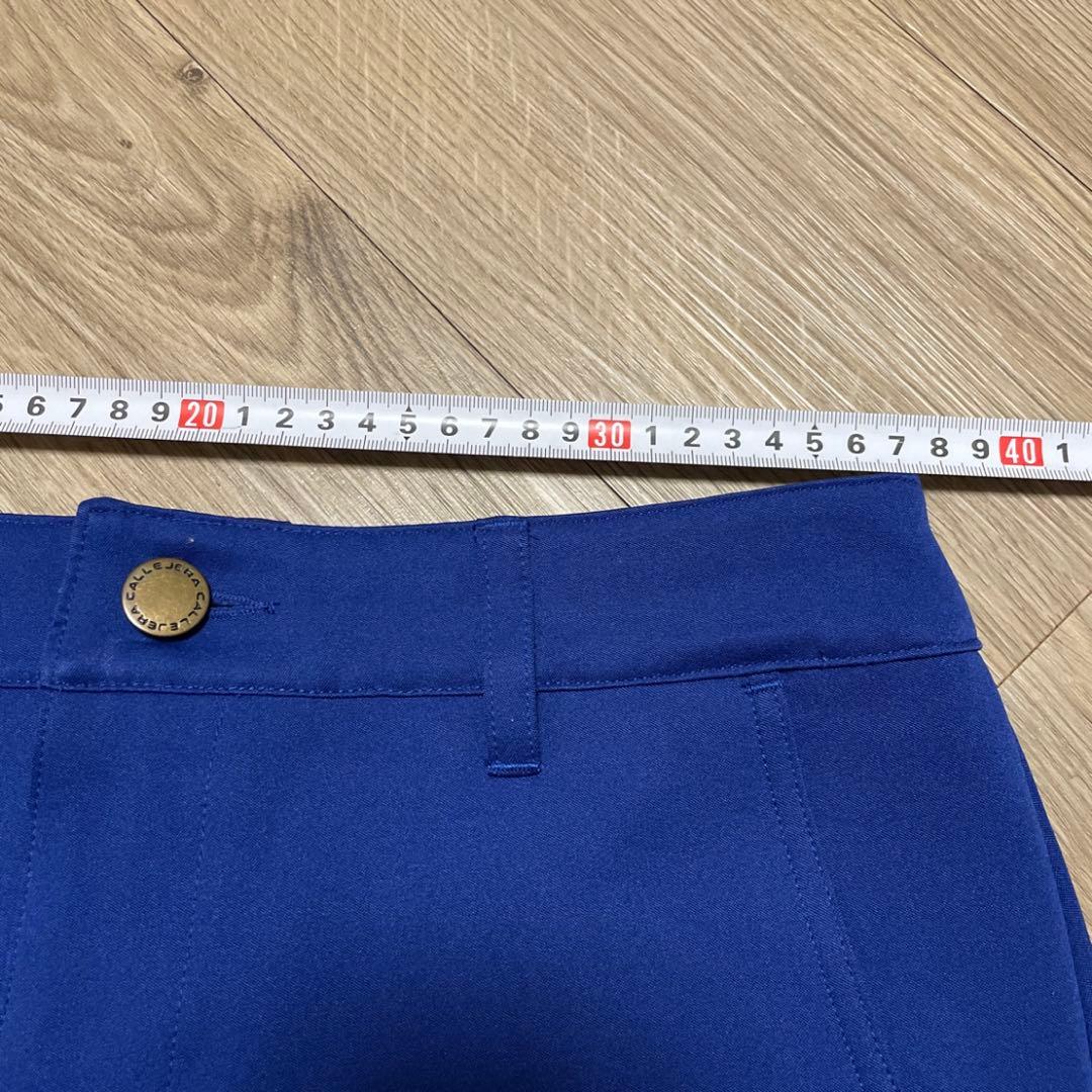 CALLEJER カジェヘラ ゴルフスカート ブルー レディース