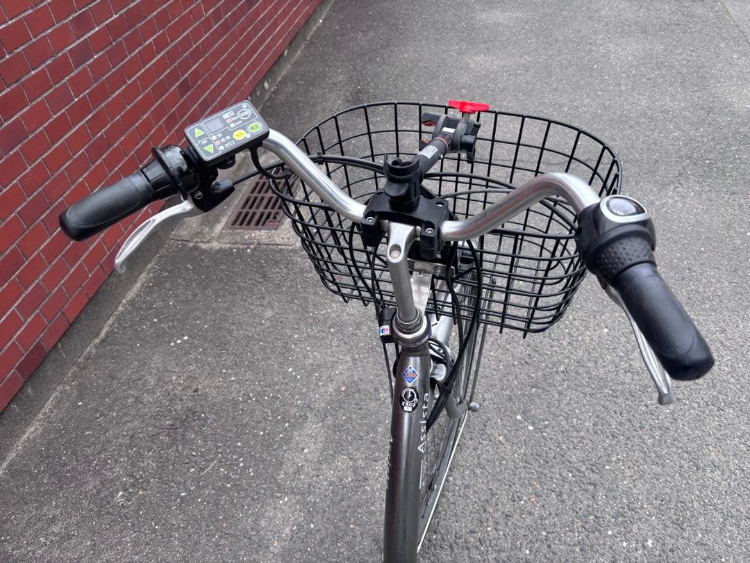 BRIDGESTONE assista電動アシスト自転車 シルバー