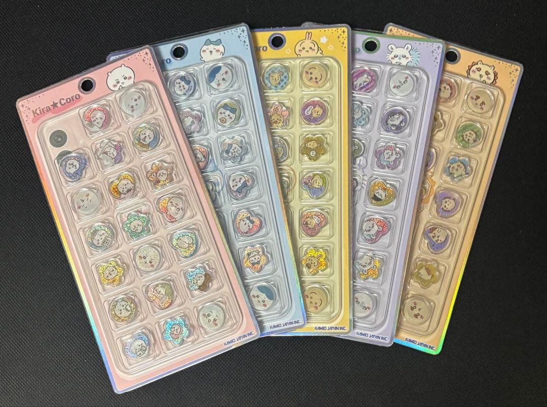 Kira Coro おはじきシール 5種セット カミオジャパン 未使用 ちいかわ