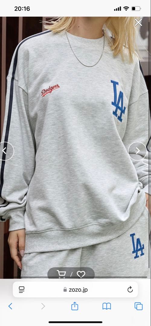 MLB LAセットアップ　L