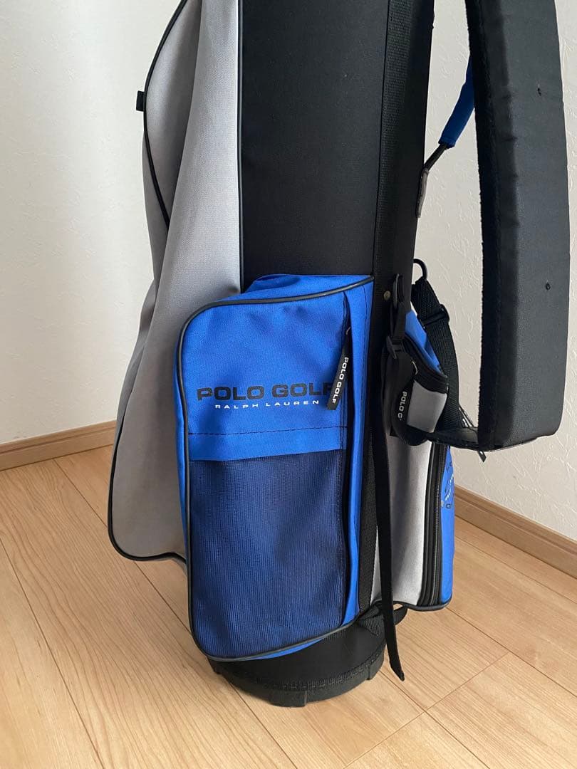 POLO GOLF ポロゴルフ ラルフローレン キャディバッグ 青