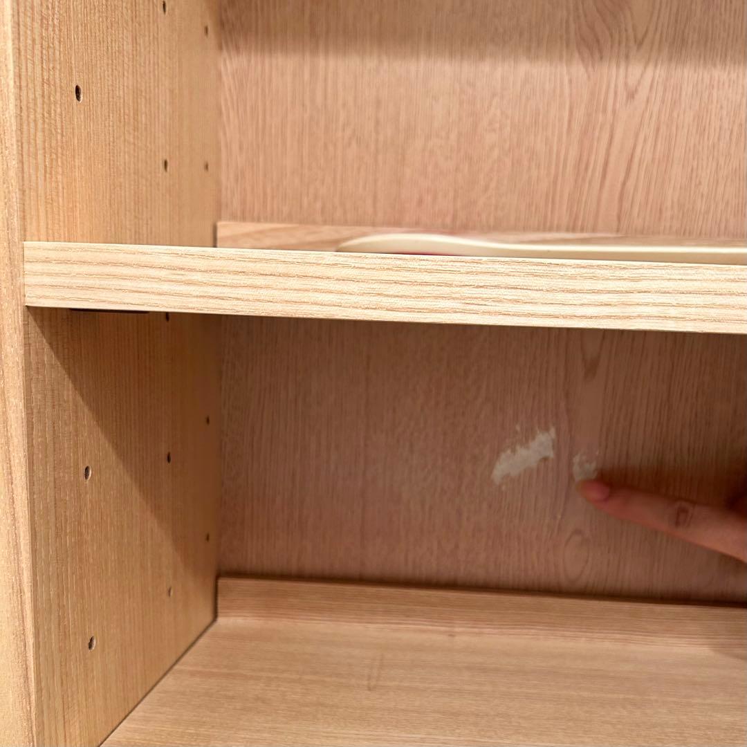 MUJI 無印良品 本棚 飾り棚　薄型