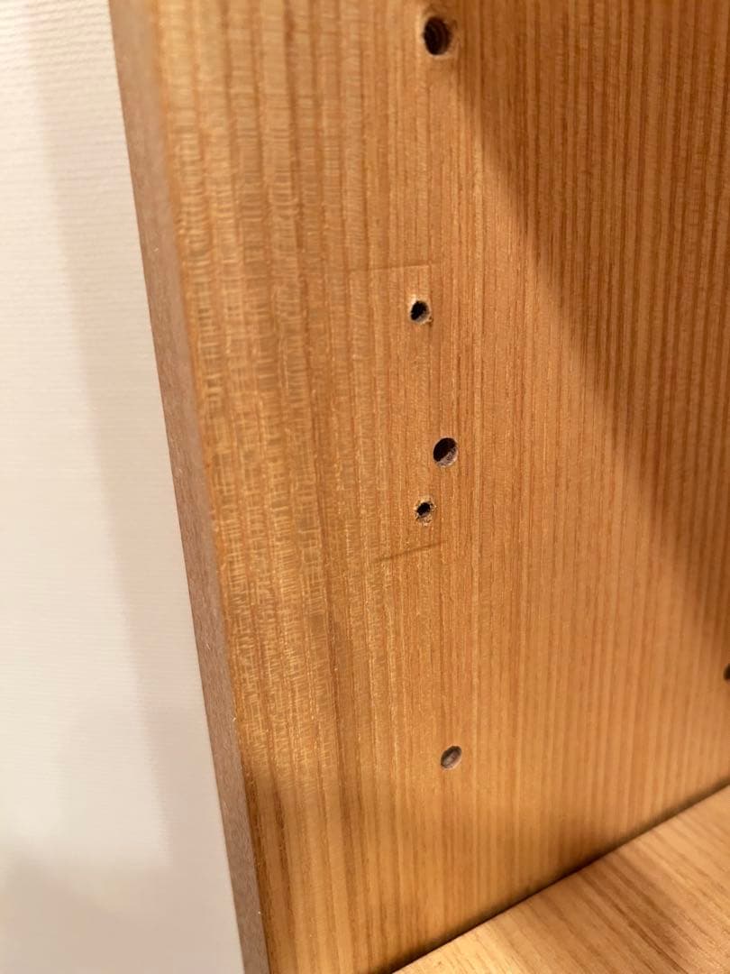 MUJI 無印良品 本棚 飾り棚　薄型